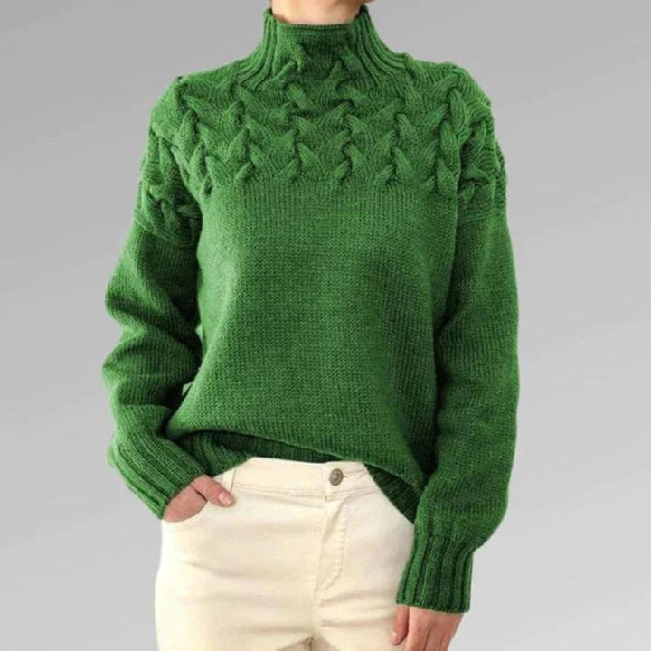 Erika | Cozy Turtleneck Knit Sweater