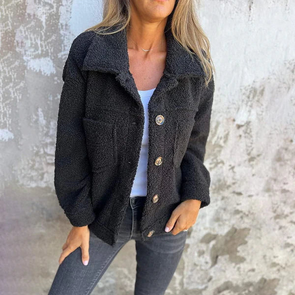 Dion | Lapel-Detail Short Jacket